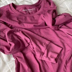 Outdoor voices running long sleeve